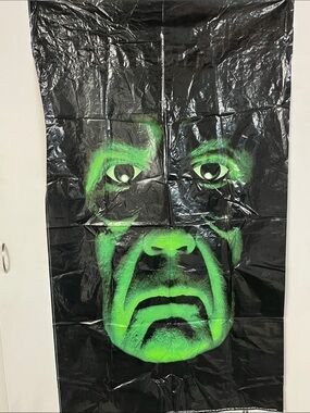 Spirit Halloween Frankenstein Monster Door Window Poster Decoration
